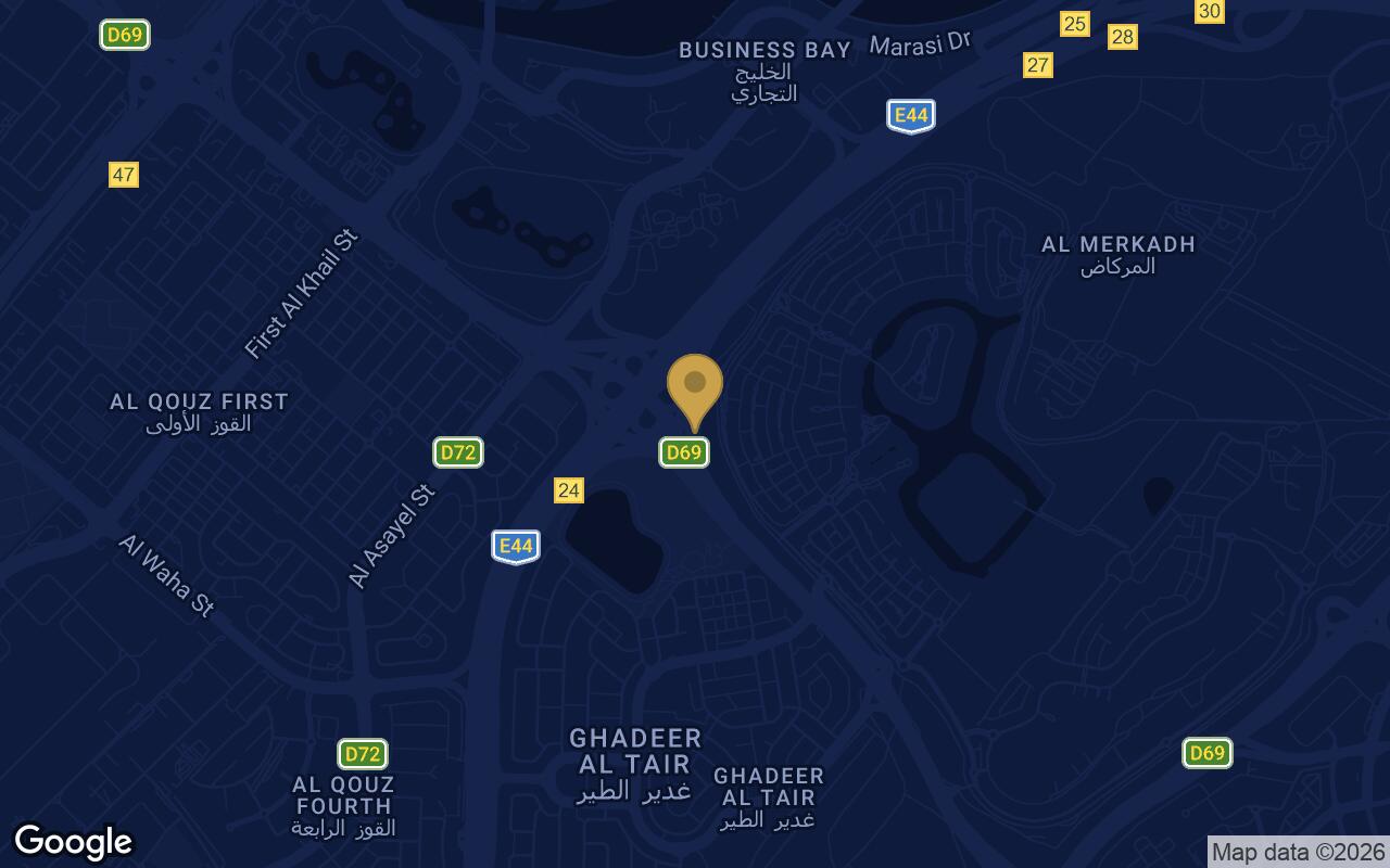Map of The Caden in Meydan City