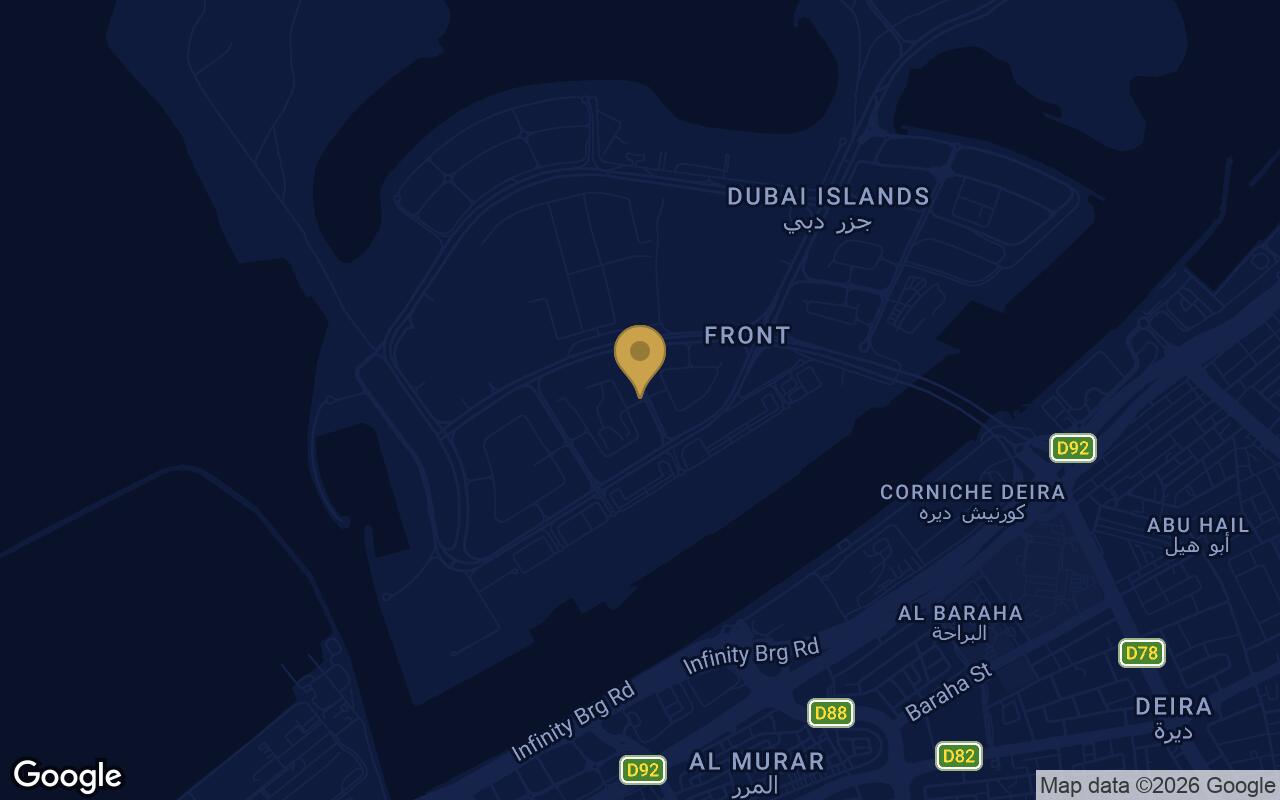 Map of House of WELL in Dubai Islands