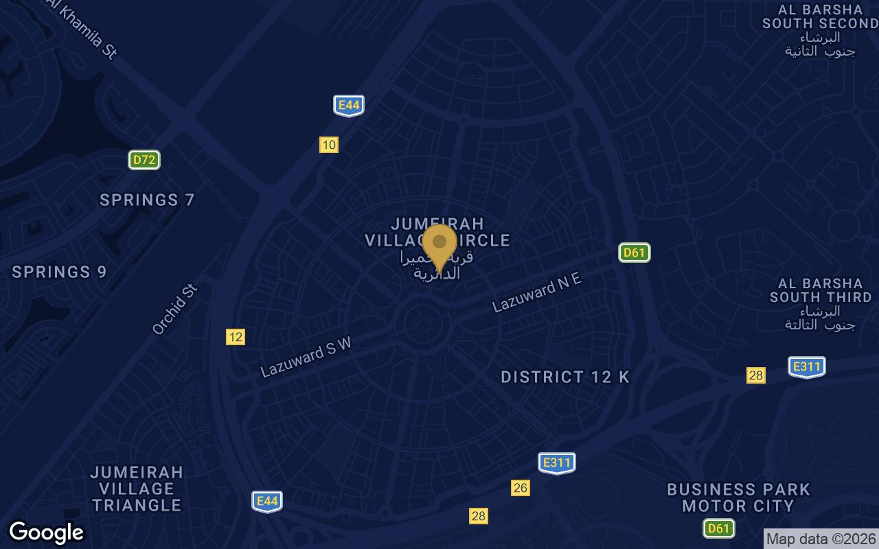 Map of Opal by Crystal in Al Barsha South Fourth