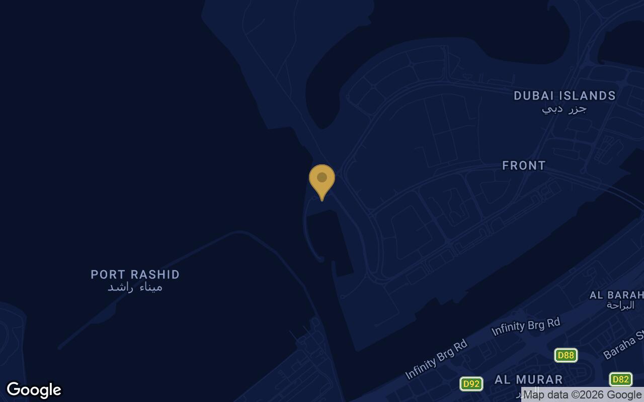 Map of LIV Oceanside in Dubai Islands
