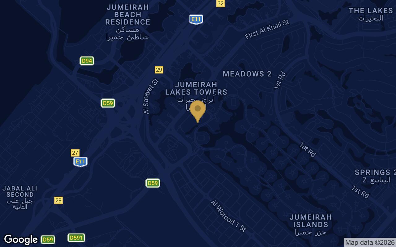 Map of Eltiera Views in Emirates Hills 2