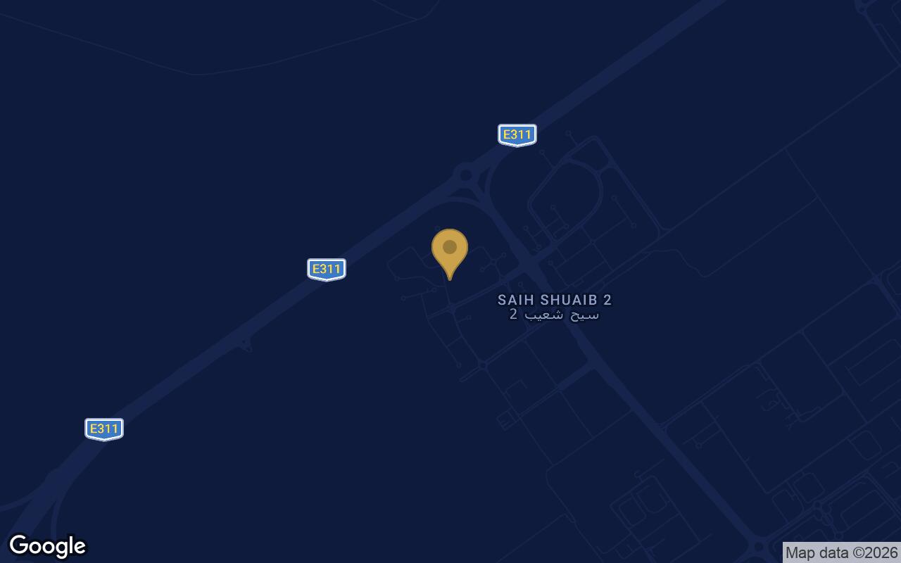 Map of Al Haseen Residences 6 in Saih Shuaib (II)