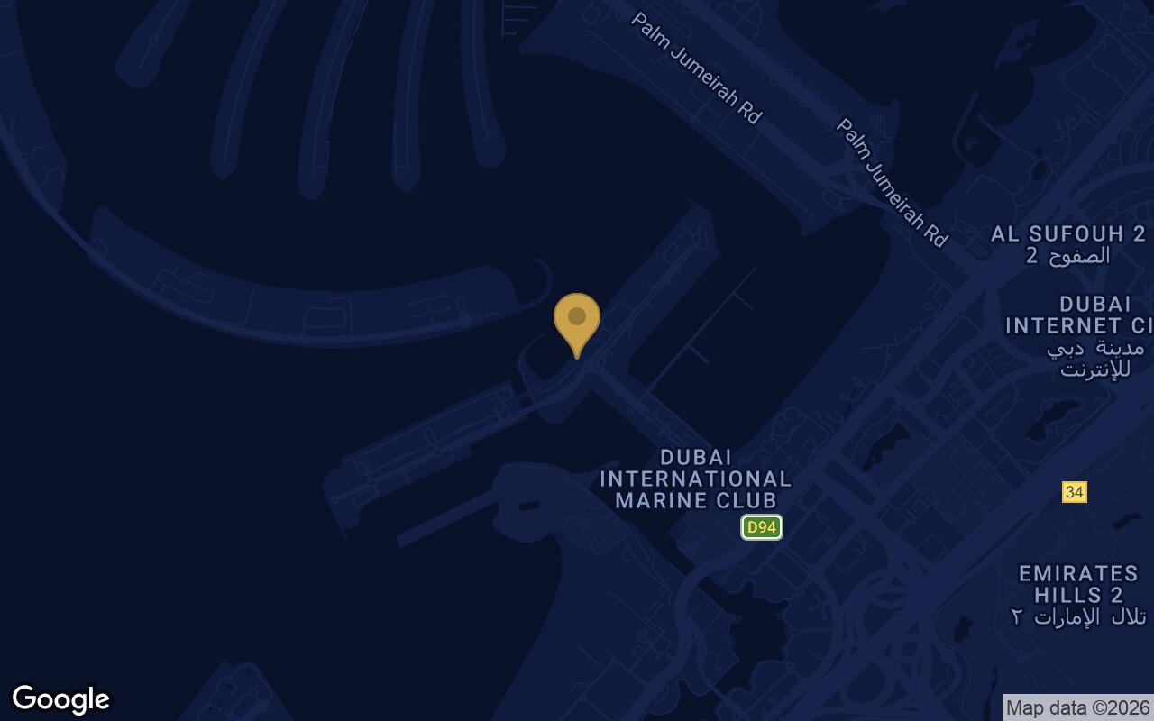 Map of Bayview by Address Resorts in Palm Jumeirah