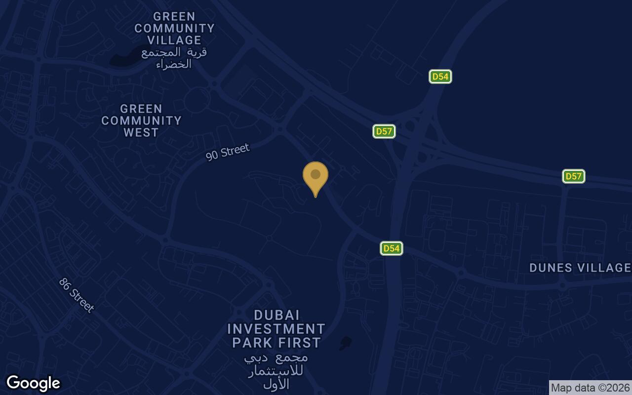 Map of Verdana IX in Dubai Investment Park First