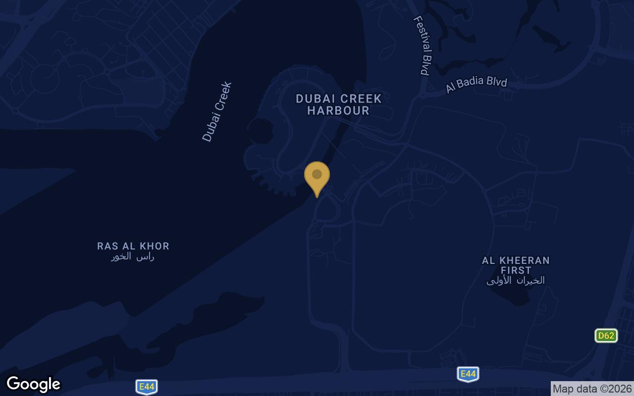 Map of Creek Haven in Dubai Creek Harbour