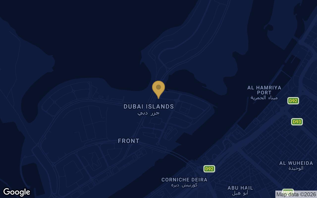 Map of Vue Dorée in Palm Deira