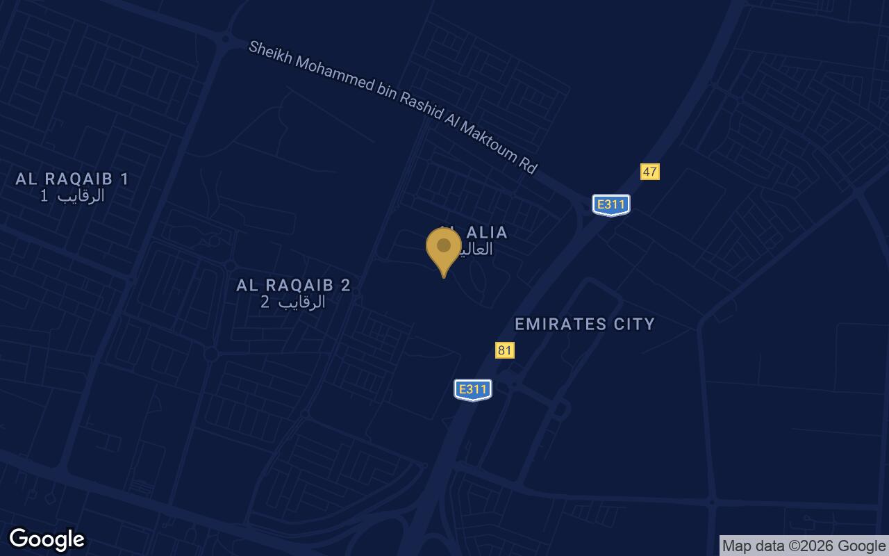 Map of Orchid Towers Phase 1 in Emirates City