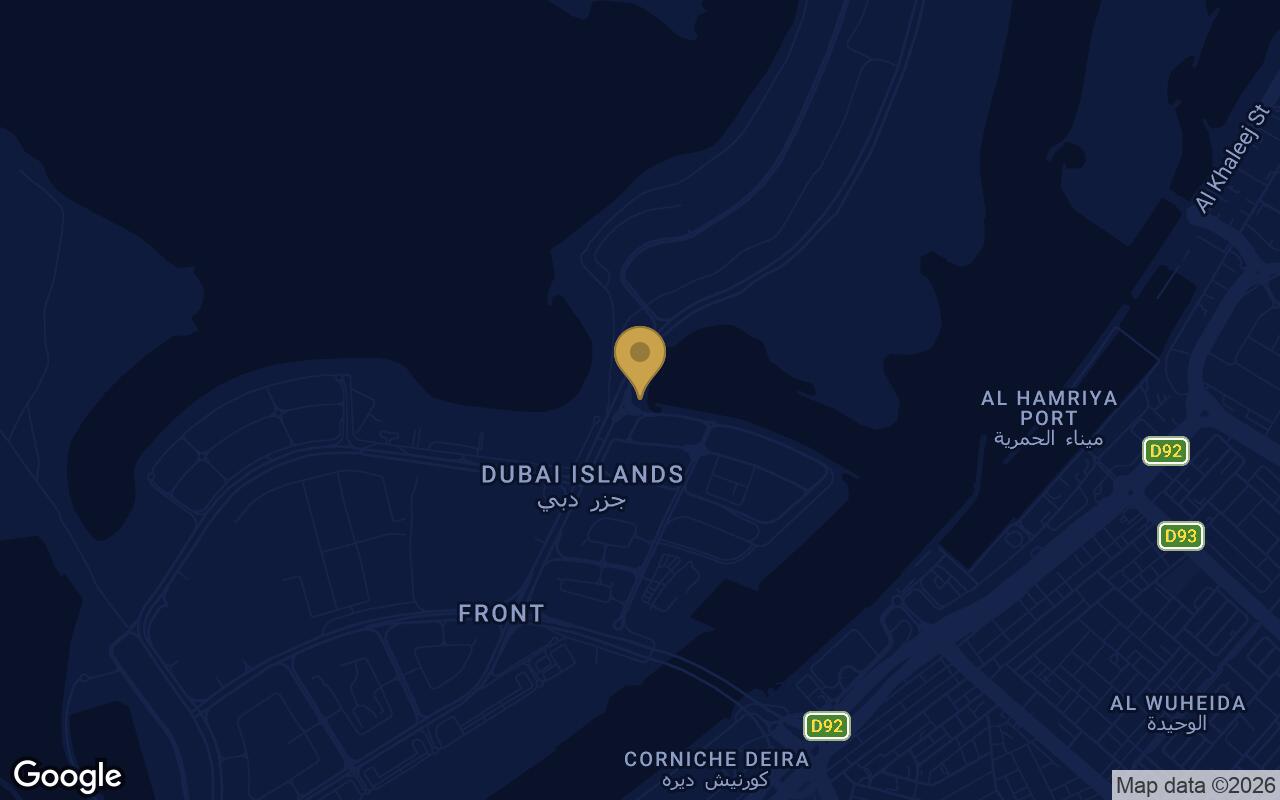 Map of Lia by Avenew in Dubai Islands