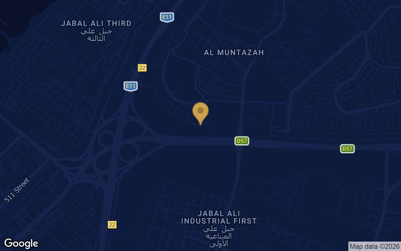 Map of Al Wasl Gate in Jabal Ali First