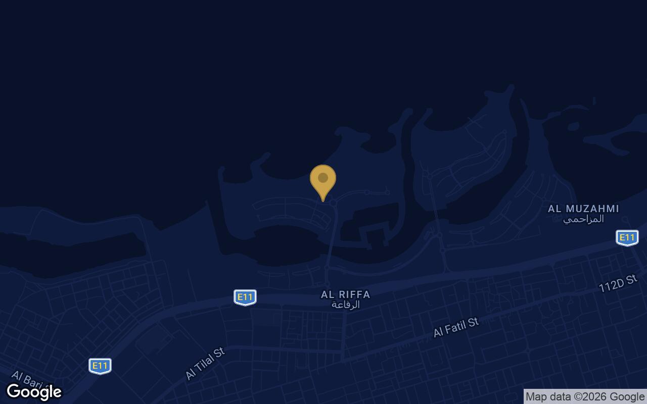 Map of Nura in Mina Al Arab