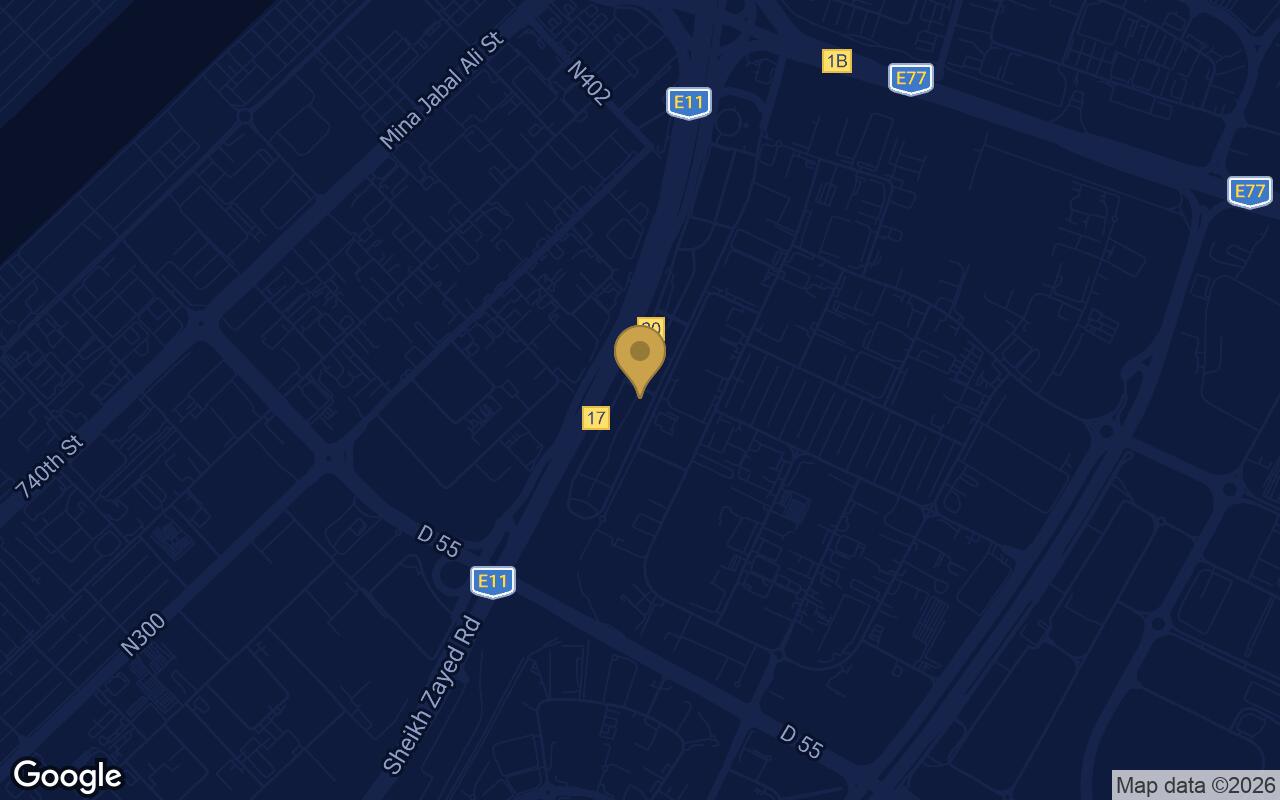 Map of Azizi Rose in Jabal Ali Industrial Second