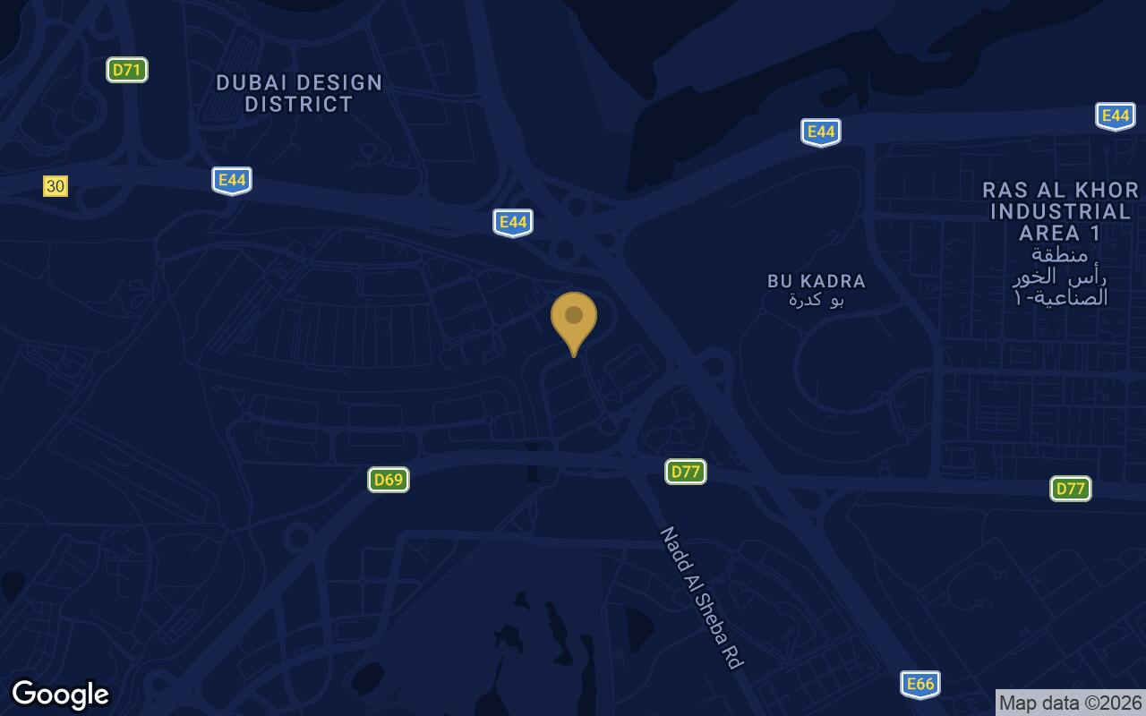 Map of Riviera 58 in Nad Al Sheba (Meydan One)
