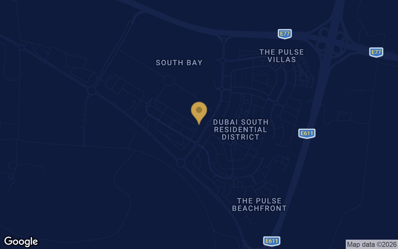 Map of Enre Residence by Imtiaz in Dubai South