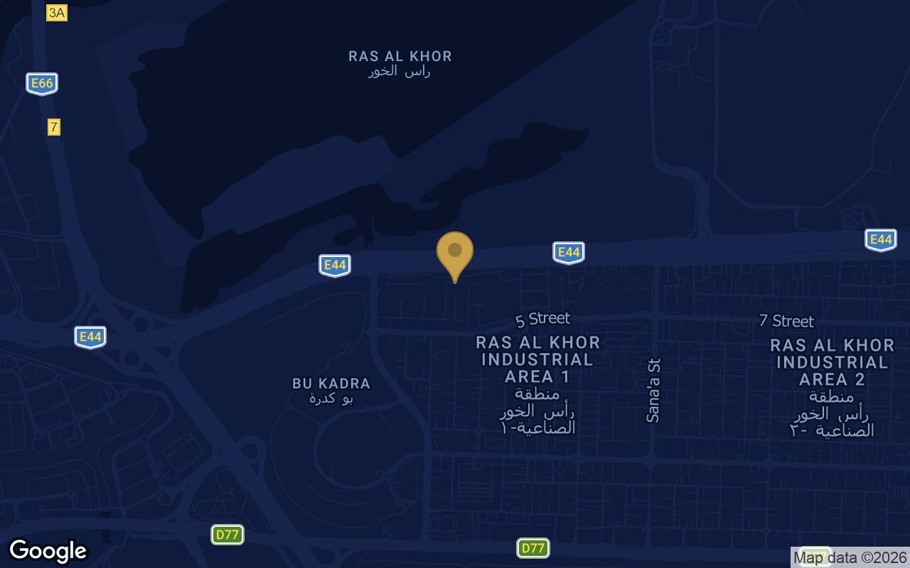 Map of Sanctuary in Ras Al Khor Industrial First