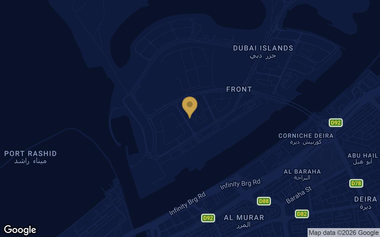Map of Liora Residences in Dubai Islands