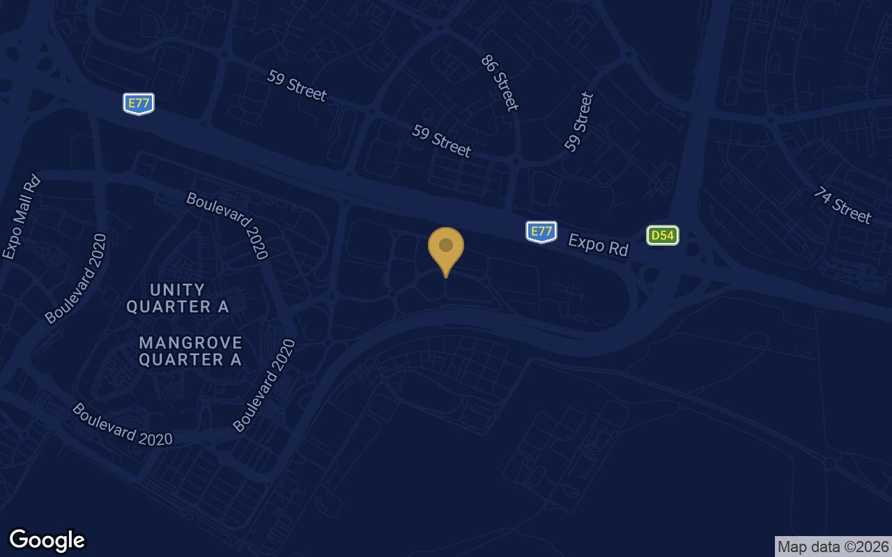 Map of Expo Valley Views - Ghadeer in Expo City Dubai