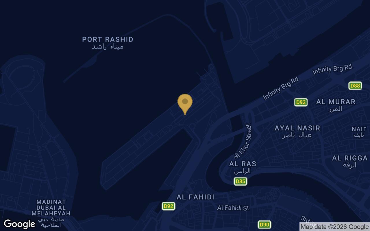 Map of Fior 1 in Mina Rashid