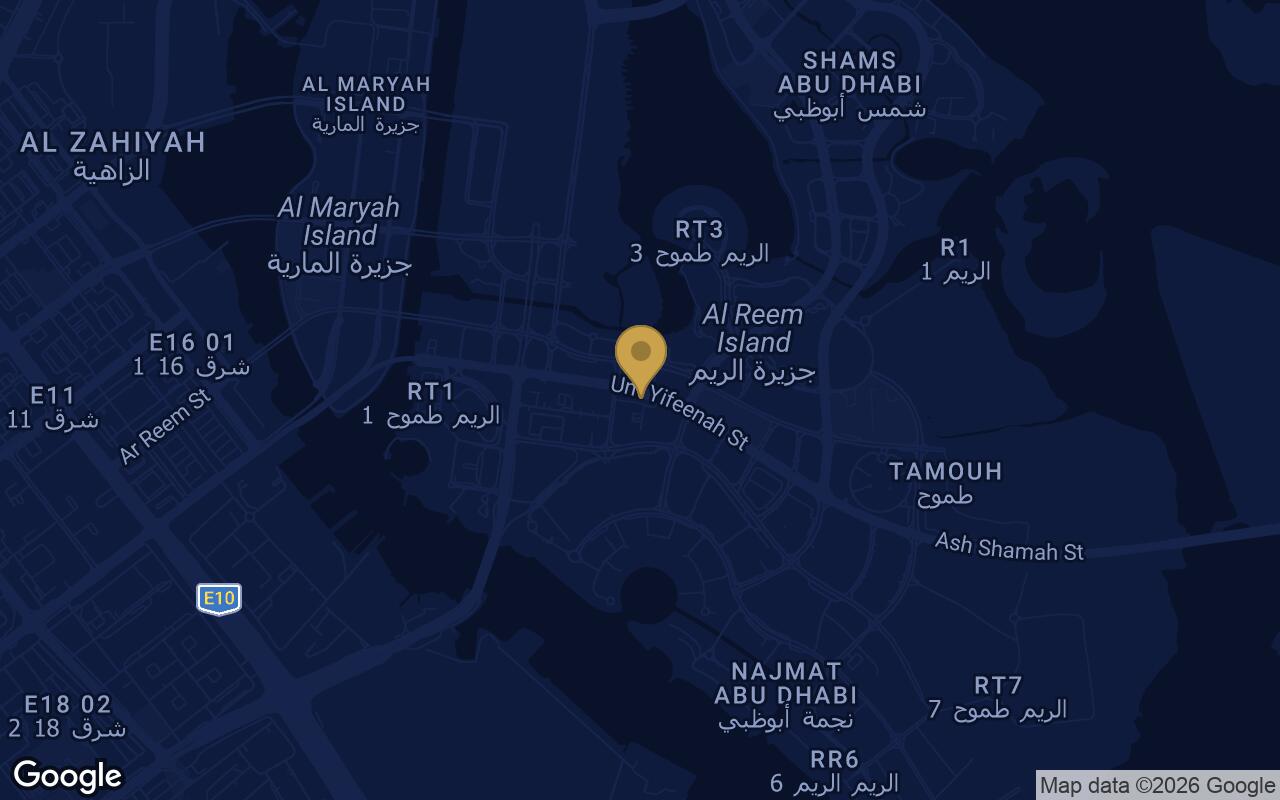 Map of Tara Park in Al Reem Island