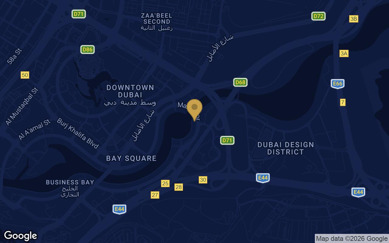 Map of Vela in Business Bay