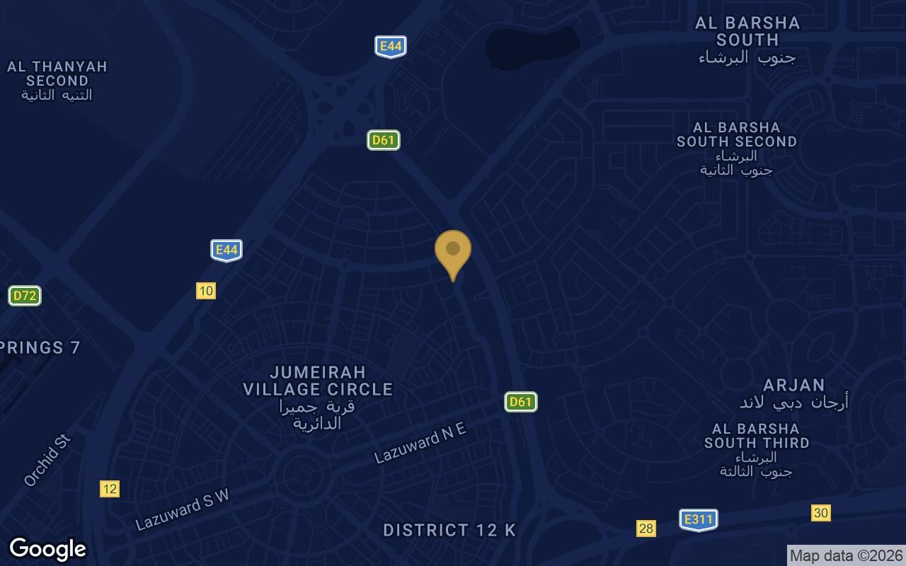 Map of Maimoon Gardens in JVC (Jumeirah Village Circle)
