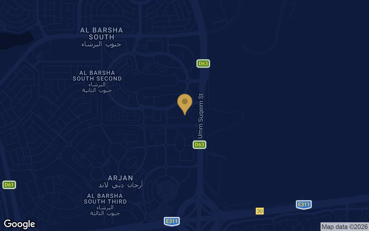 Map of Vincitore Aqua Dimore in Dubai Science Park