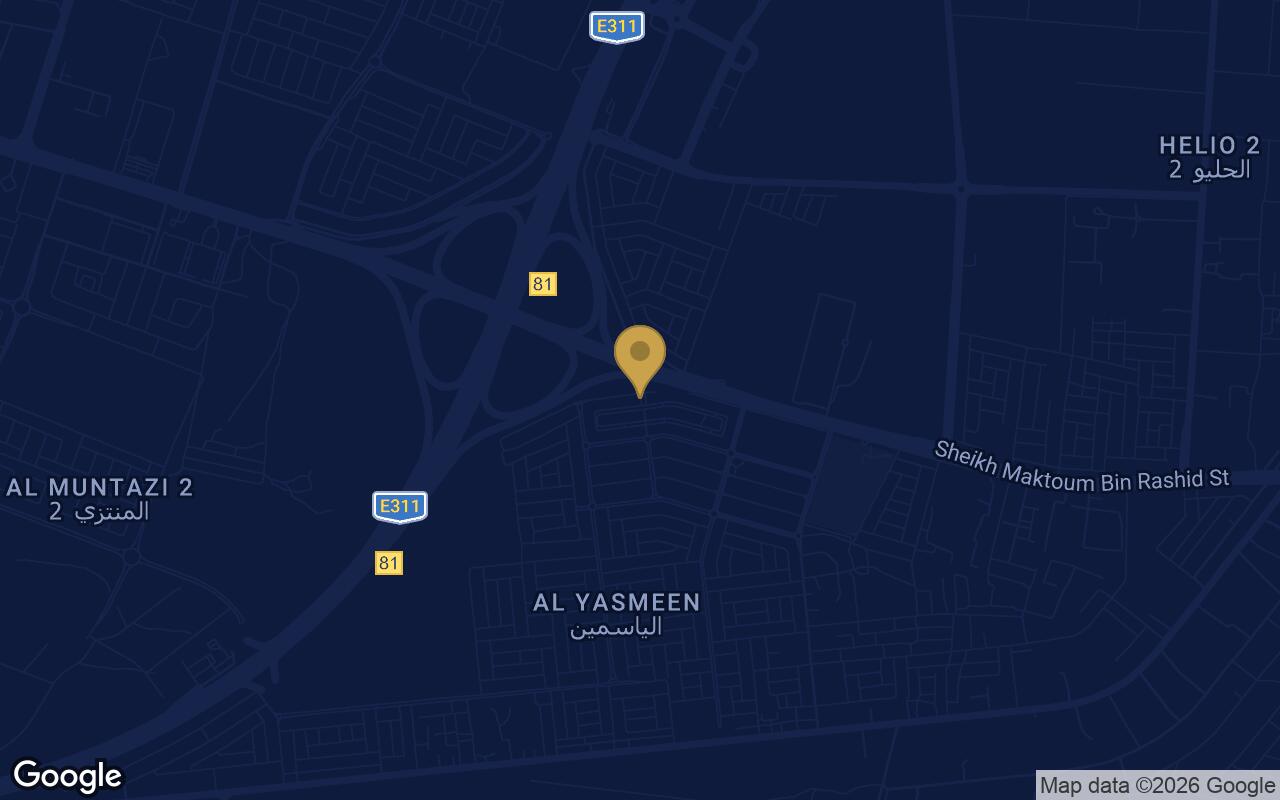 Map of Al Ameera Village 5 in Al Yasmeen