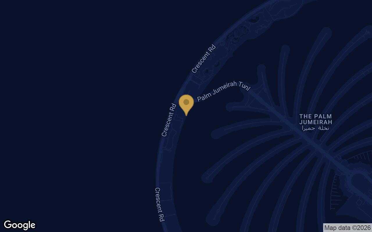Map of Orla Dorchester in Palm Jumeirah