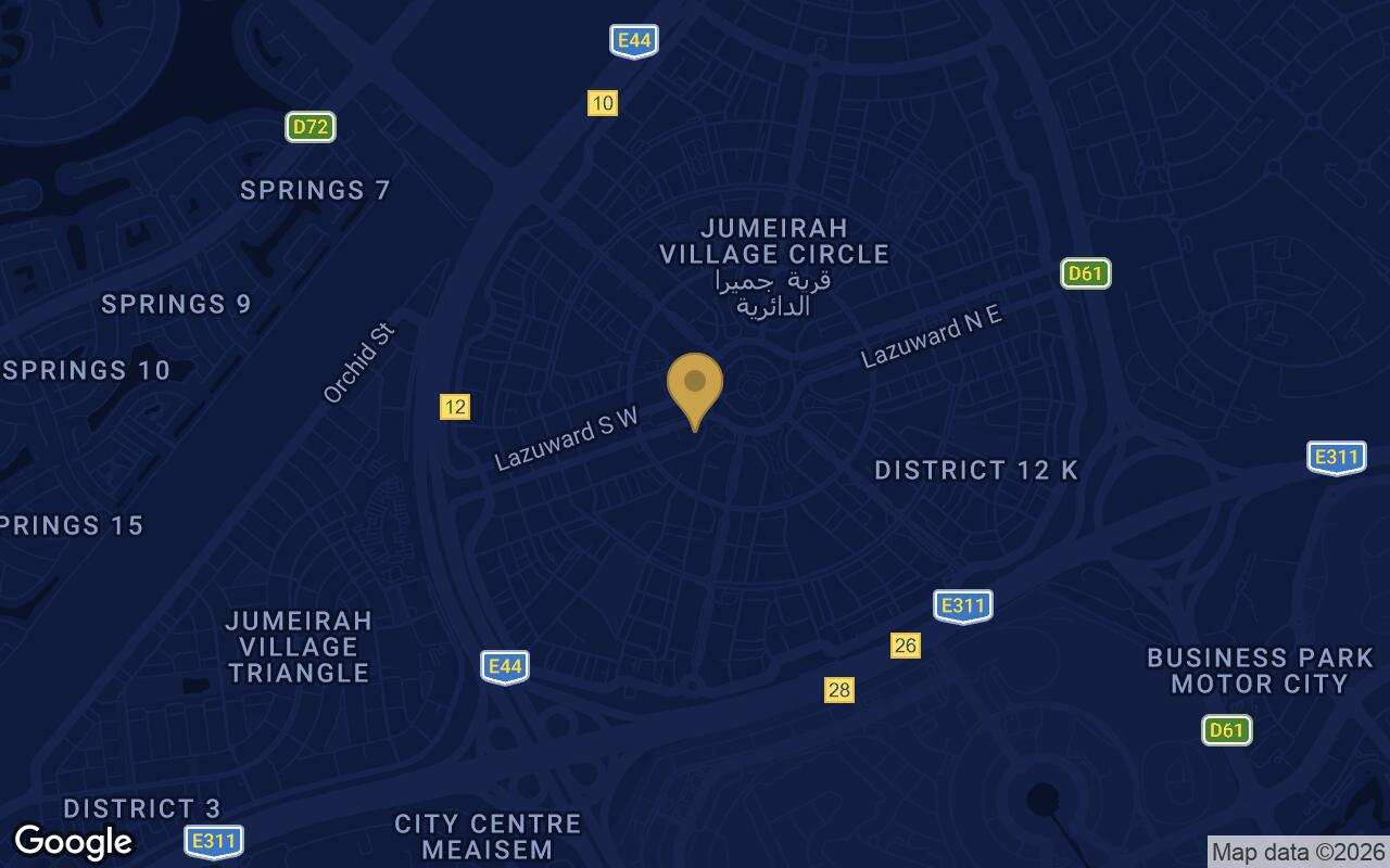 Map of Luma Park Views in JVC (Jumeirah Village Circle)