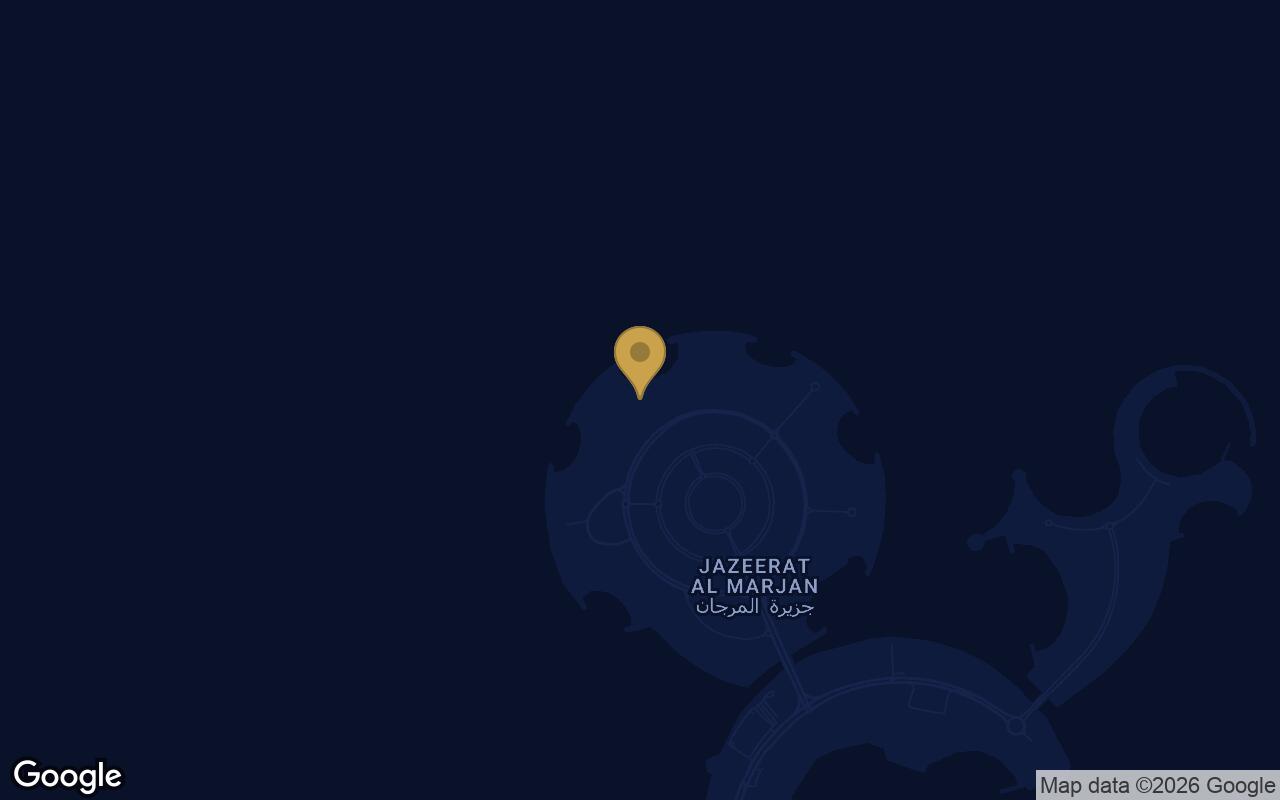 Map of Address Residences Al Marjan Island in Al Marjan Island