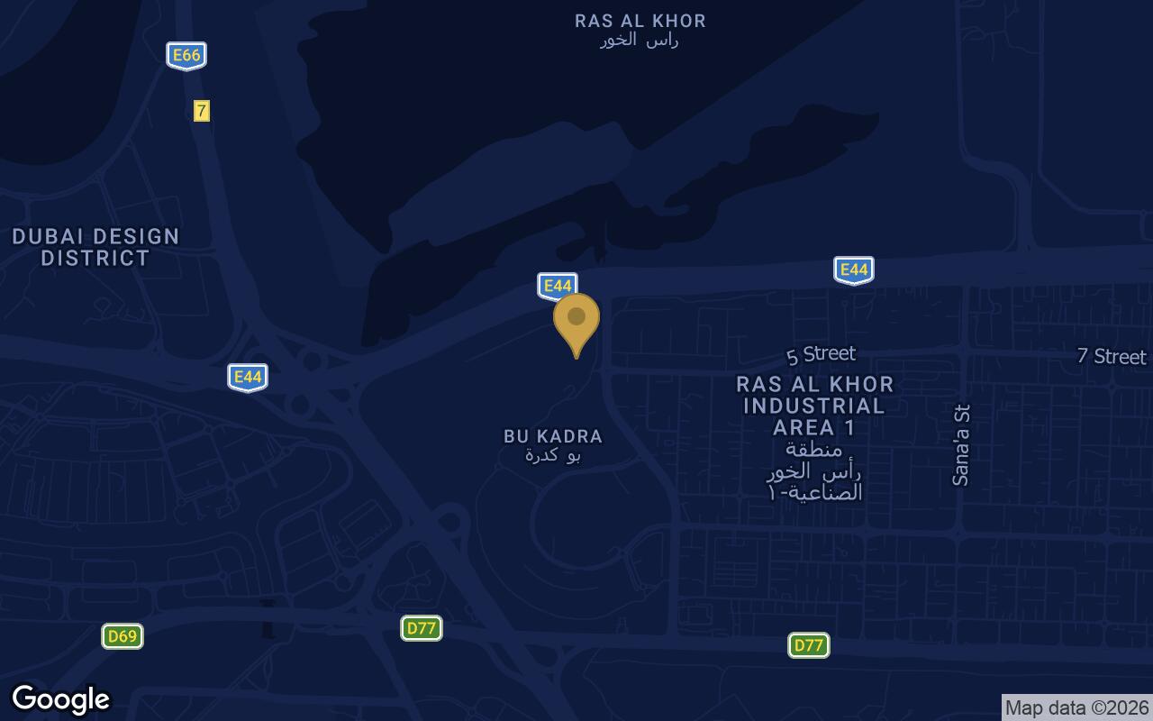 Map of The Waterway in Meydan City